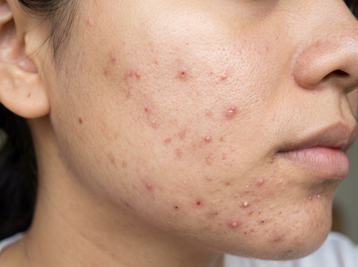 Glowing healthy skin reflecting liver detox results