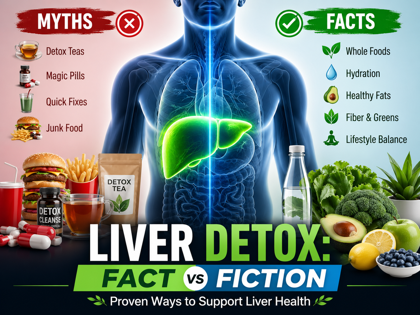 Liver Detox Fact vs Fiction, Proven Ways to Support Liver Health