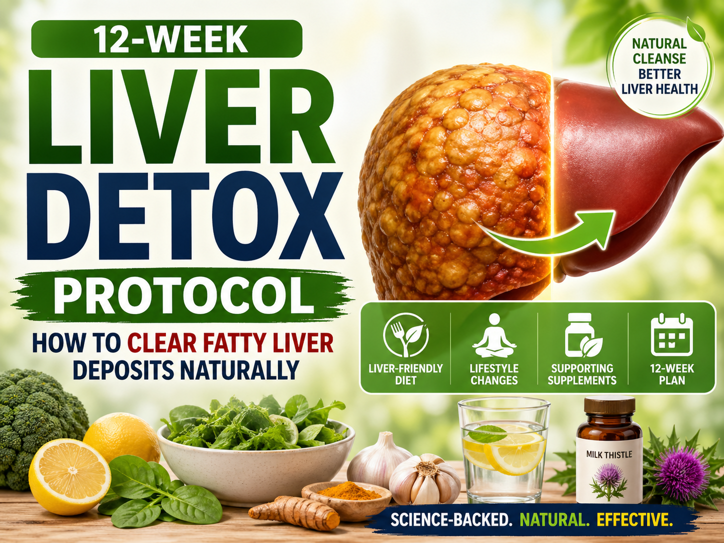 Liver Detox Protocol Clear Fatty Liver Naturally