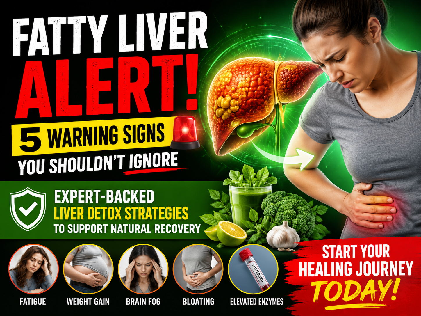 Fatty Liver Detox: 5 Warning Signs You Can't Ignore