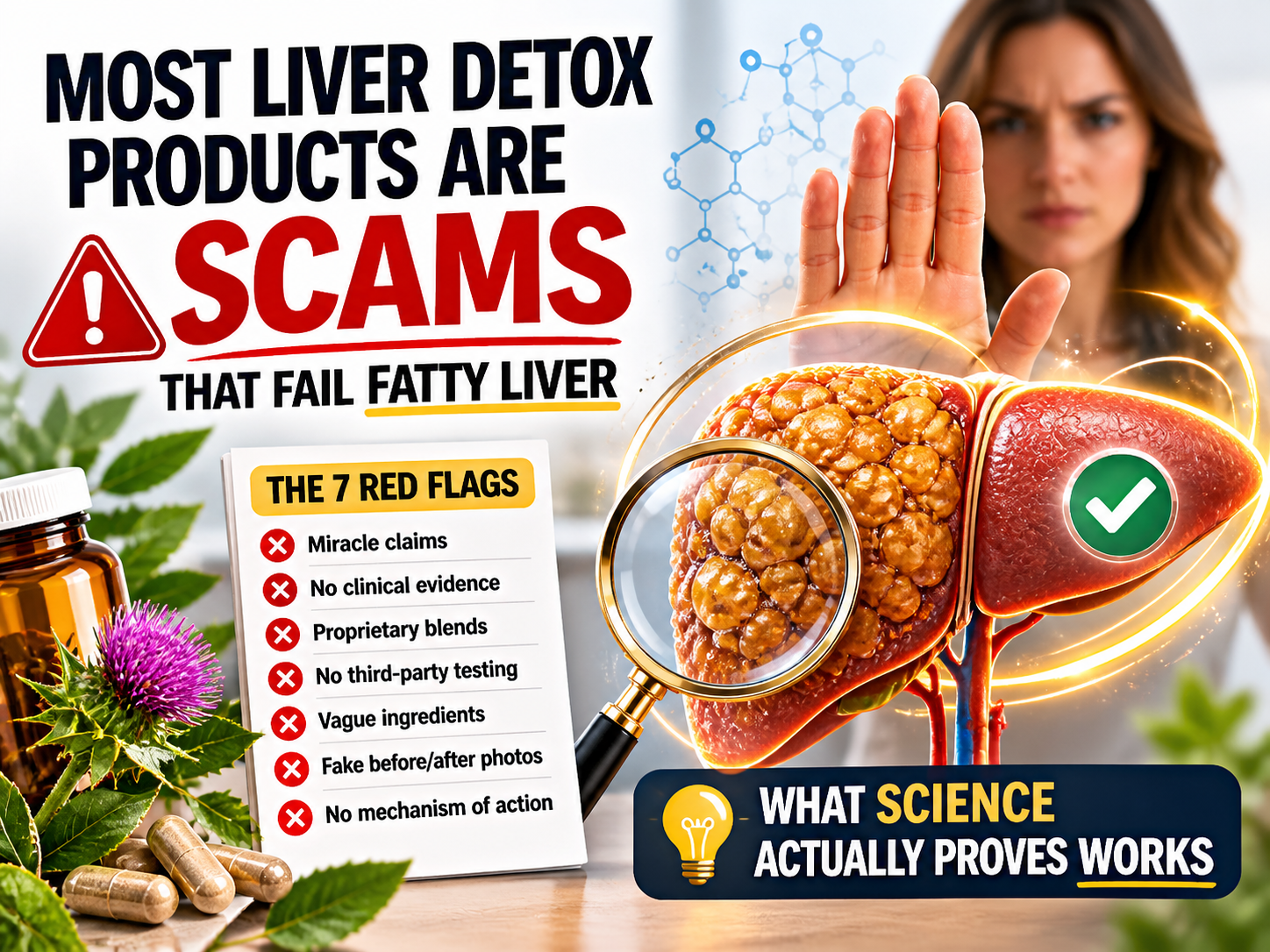 Liver Detox Scams: Why Most "Cleanses" Fail to Fix a Fatty Liver